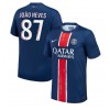 Paris Saint-Germain Joao Neves #87 Heimtrikot 2024-25 Kurzarm